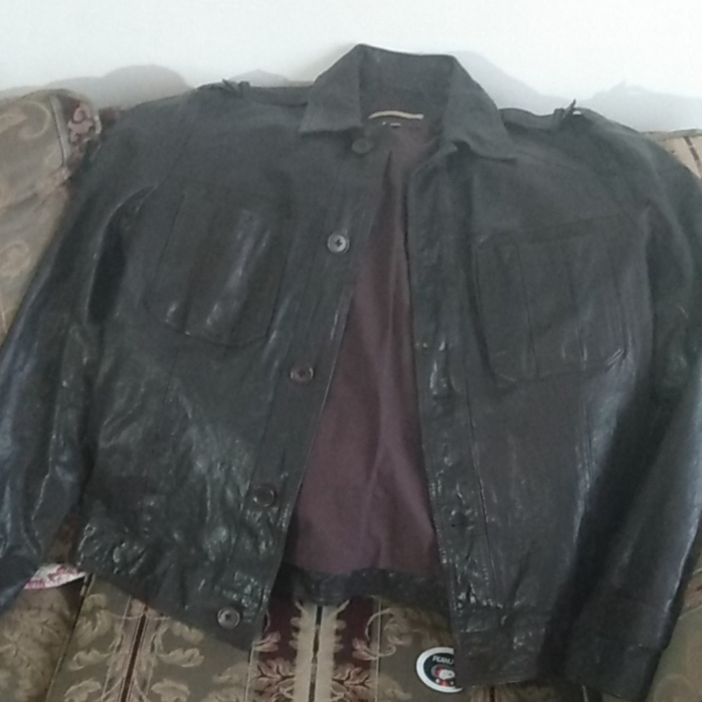 John varvatos leather jacket